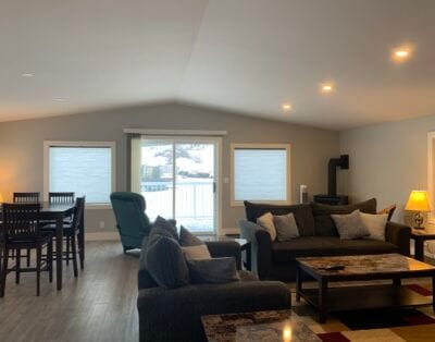 Modern 2 bedroom 2 bathroom suite on 60 acres of farmland.